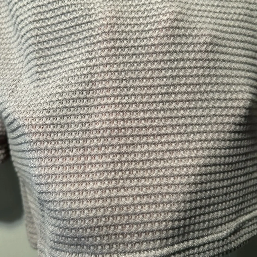 🔥NWOT Batwing Wide Boatneck Off Shoulder Dolman Long Sleeve Medium Knit Top - Picture 13 of 16